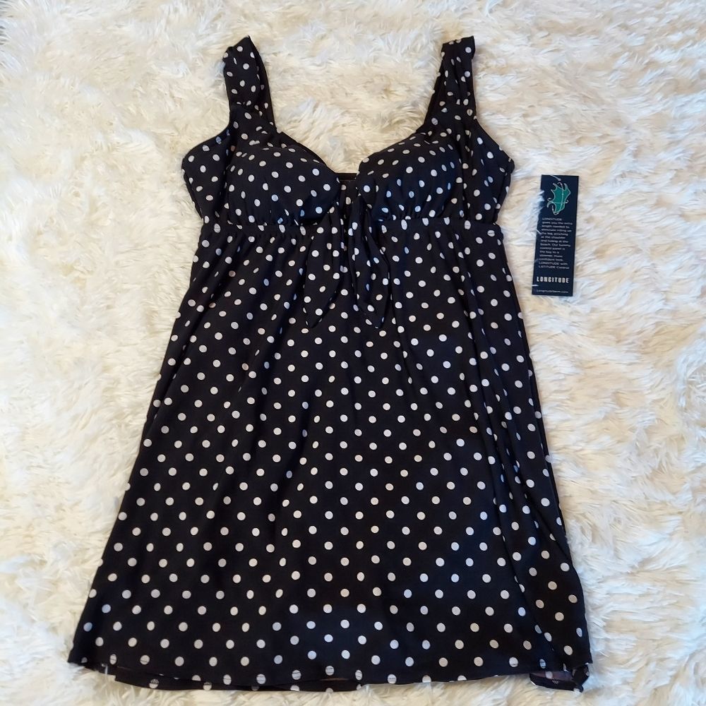 Longitude Polka Dot‎ Swimdress